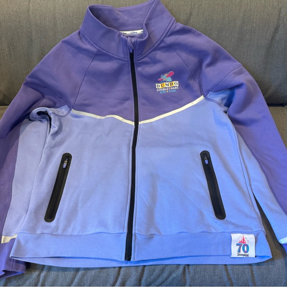 Dumbo Double Dare 2026 Disneyland purple jacket RunDisney